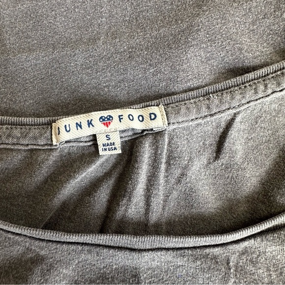 Junk Food American flag lips graphic print t-shirt small - Picture 4 of 5